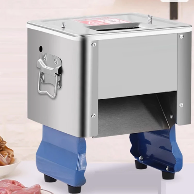 Коммерческая настольная машина для резки свинины на гриле, машина для резки мяса для барбекю