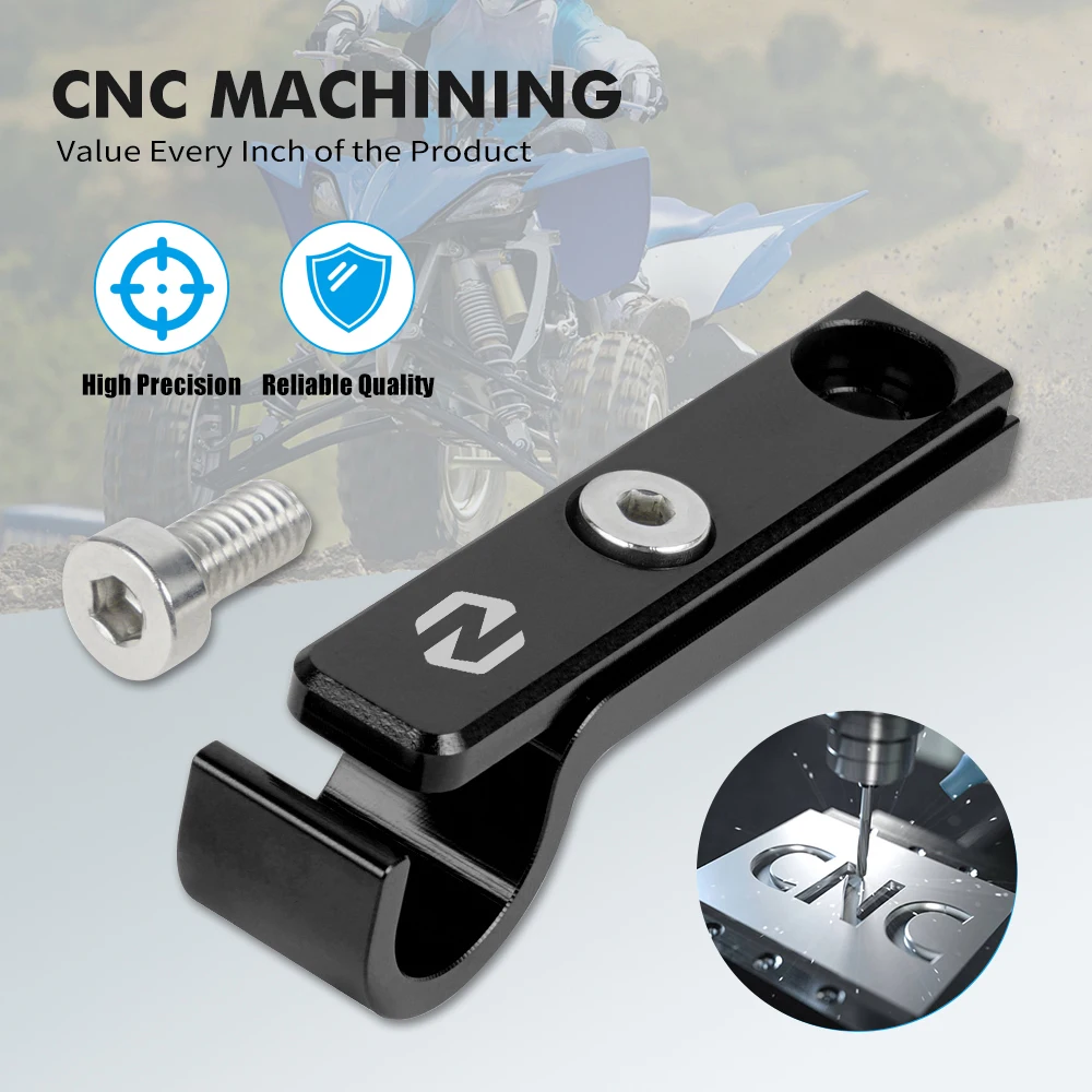 NICECNC Bremsleitungs-Klemmen für Yamaha Raptor 700 und 700R 2009-2023, Bremsleitungshalter, ATV-Zubehör – Detail 5