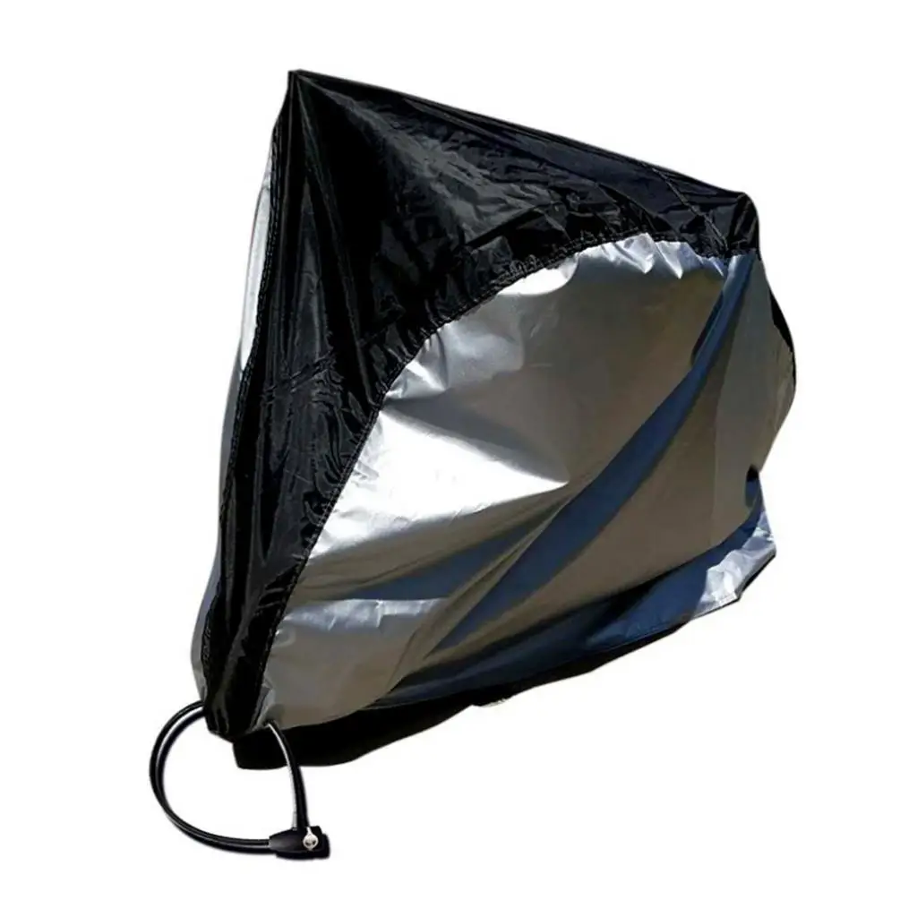 Universal Black Bicycle Covers Waterproof Portable Bicycle Outside Indoor Storage Cover Heavy Duty Scooter Rain