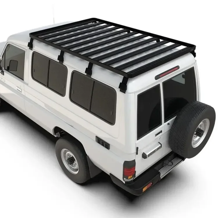 

Cargo Carrying Roof Rack Kit for Toyota Land Cruiser LC78 Aluminum Steel 4x4 Roof Rack Off-Road Roof Platform Luggage Rack