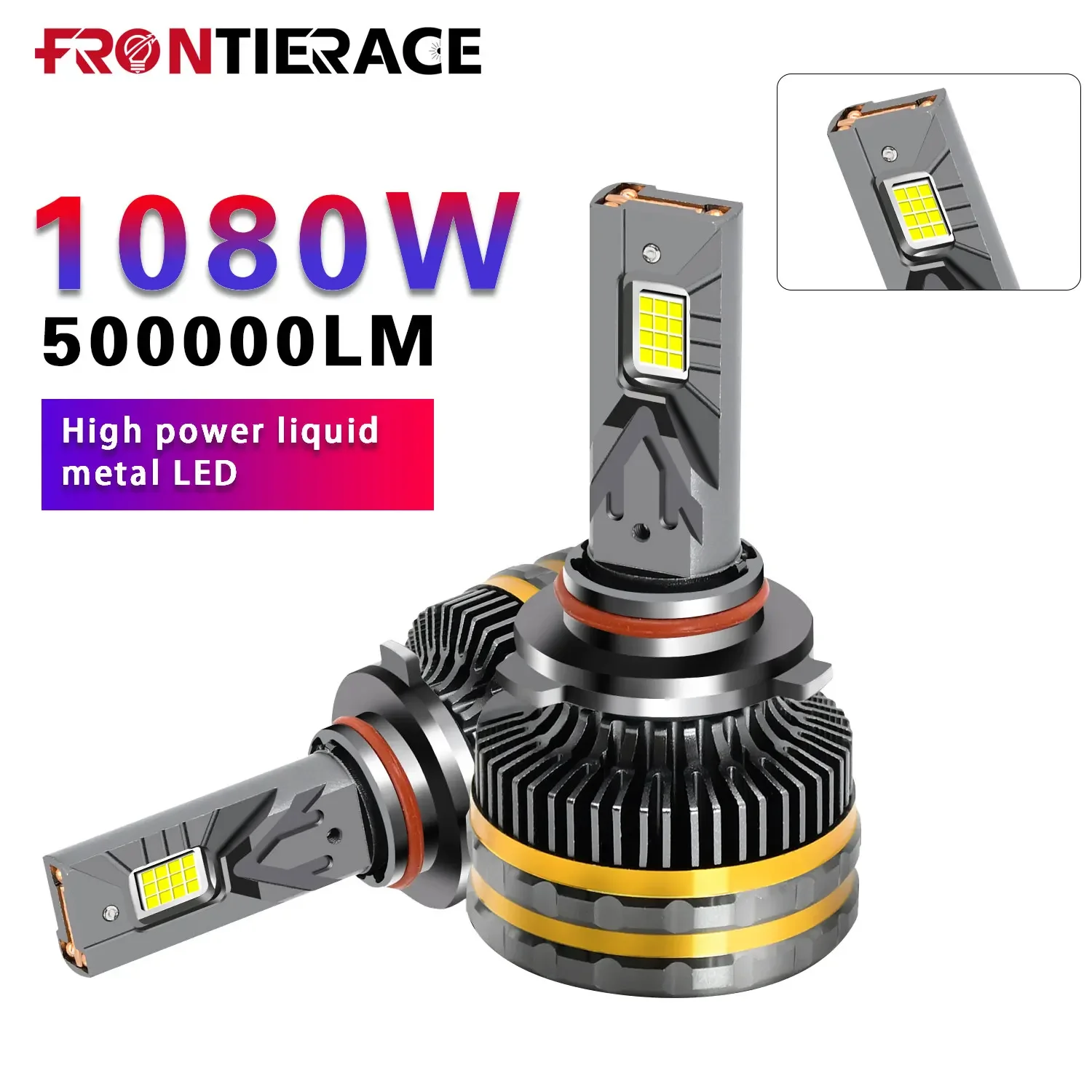 

LED Headlight Bulbs Super Bright Headlamp 1080W Canbus Turbo Lighthouse for Car 9005 9006 9012 H1 H4 H7 H11 12V 24V Auto Lamp