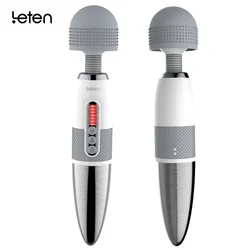 Leten AV Magic Wand Massager Huge Head Vibrator for Female Masturbation Orgasm Nipple Clitoris Stimulator Sex Toys for Woman