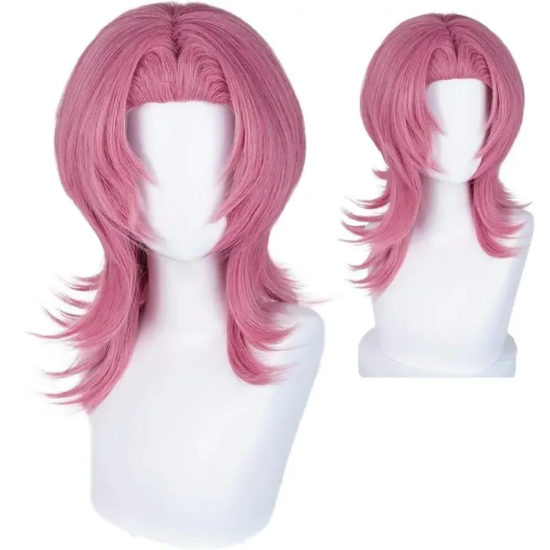 Novas mulheres homens demônio caçadores cosplay perucas anime rumi mira zoey traje perucas tranças roxas crianças acessórios prop rumi peruca
