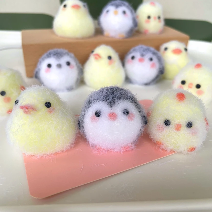 Kleverige Tpr Squishy Mini Pinguïn Eend Stress Verlichting Squishy Nieuwe Fidget Speelgoed, Mini Reliëf Knijp Speelgoed