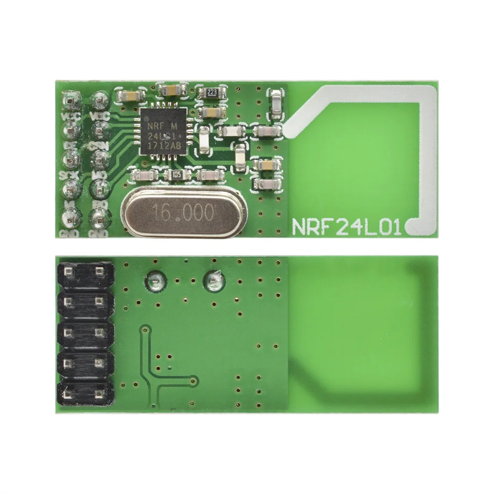 1/5/10 pz/lotto NRF24L01 + 2.4GHz Antenna modulo ricetrasmettitore di comunicazione Wireless RF per Arduino