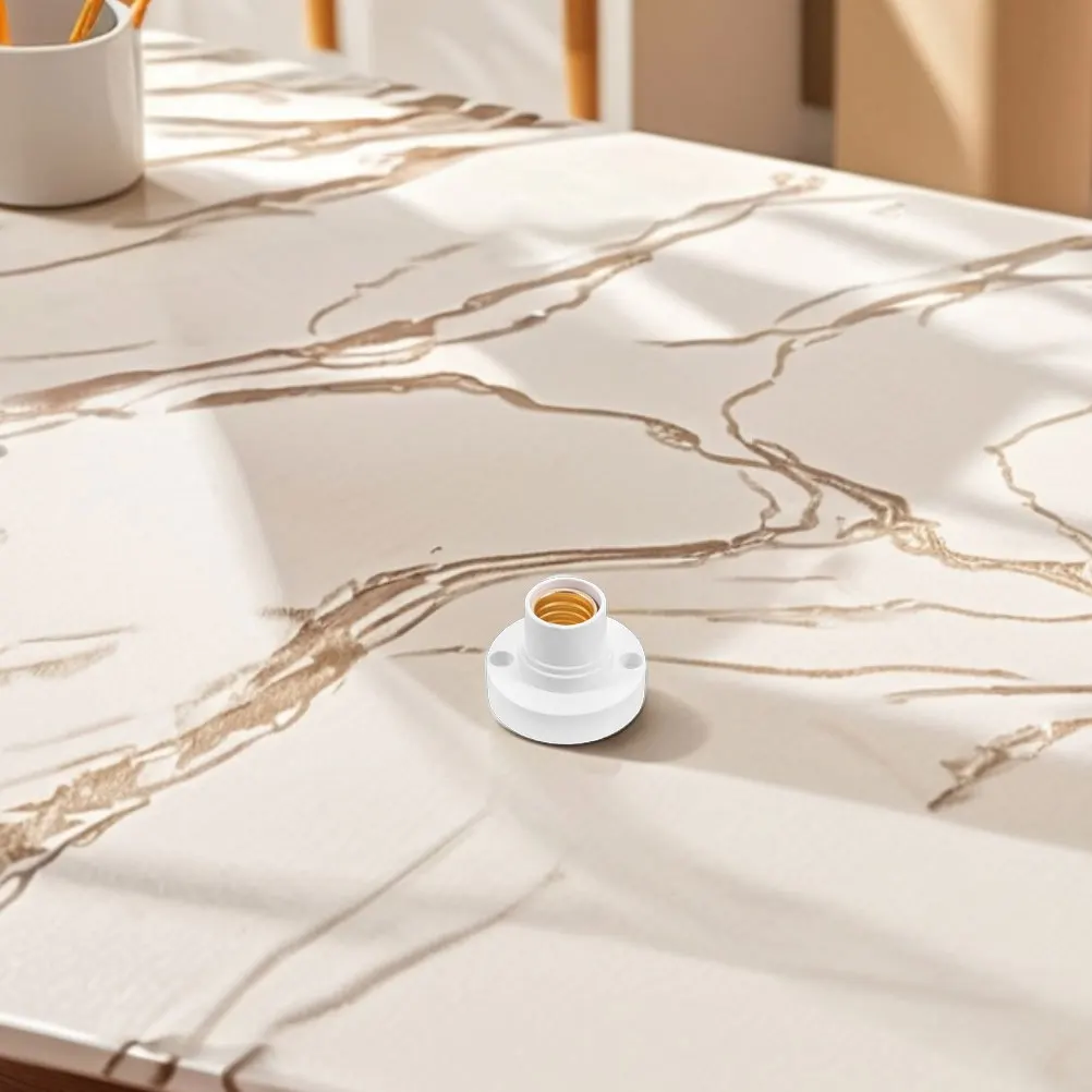 

10Pcs Lamp Socket Small Screw Round Base Replacement for Ceiling Light Fixtures Pendant Lamps Night Bulb Holder E14 Light Bulb