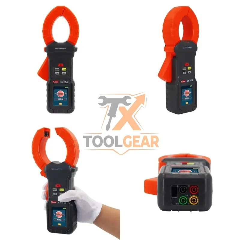 2026hotsale* Multifunction Digital Display ES3022 Ground Pile Clamp Ground Resistance Tester Earth Resistance Tester AC