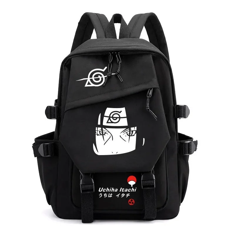 

Japanese anime NARUTO Itachi Handsome cartoon patterned backpack Anime peripherals Small gift