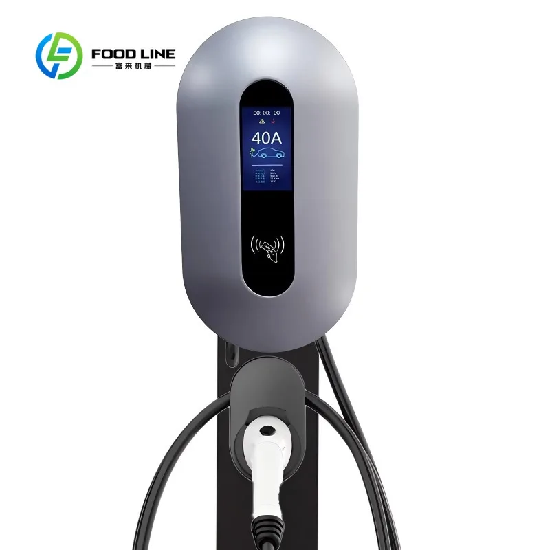 Customized New Portable 11kW EV Charger 32A Overload Protection NFC Function CCS2 Type2 for Outdoor Emergency Charging