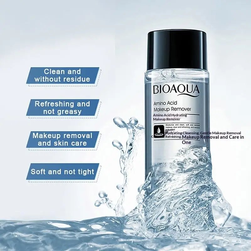 Facial Cleansing Water and Makeup Remover 2in1 No Rinse Mild Hydration OilFree for All Skin Types Travel Essential