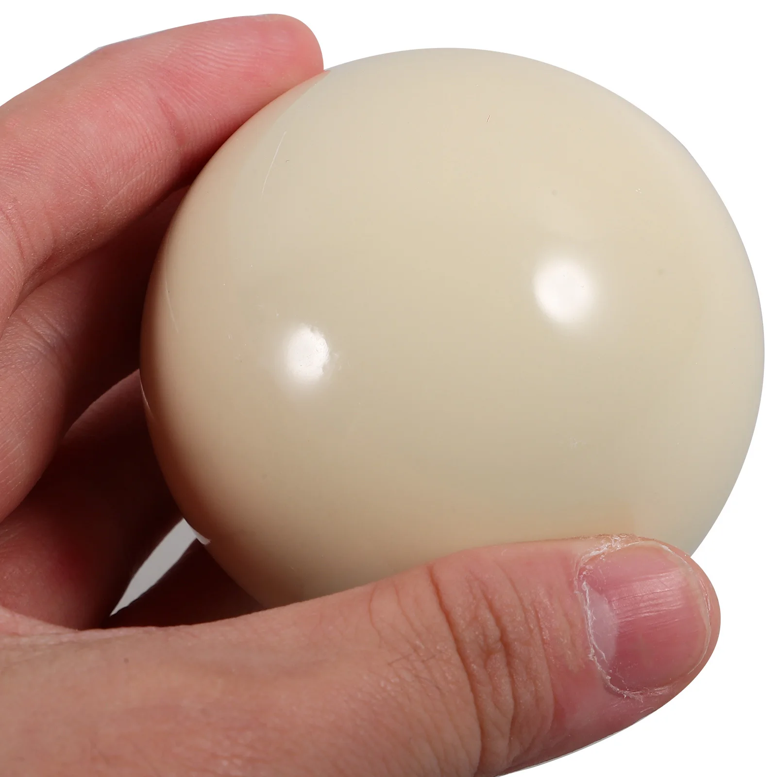 

Billiard White Ball Large Pool Inflatable Balls Practice Beige Snooker for