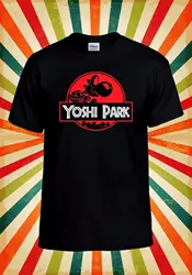 Yoshi Park Jurassic Inspired Baseball T Shirt Top 2871
