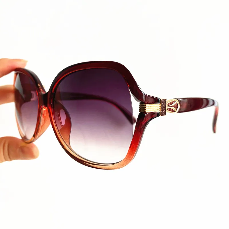 

NEW Sun Glasses Simplity Anti-UV Spectacles Oversize Frame Eyeglasses Temperament Google Fashion Wommen Sunglasses