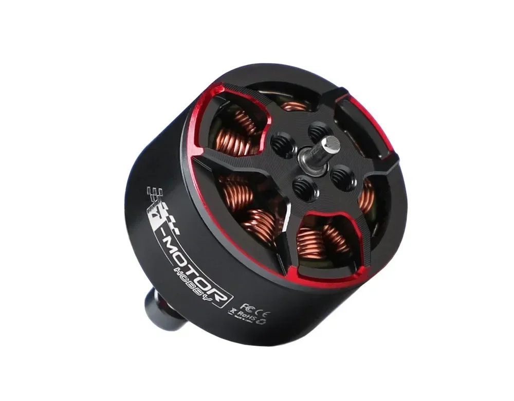 T-Motor F1408 II 2800/3850KV ブラシレスモーター - 3-4インチの超軽量シネフープおよびレーシングFPVドローン用の2mmチタンシャフト