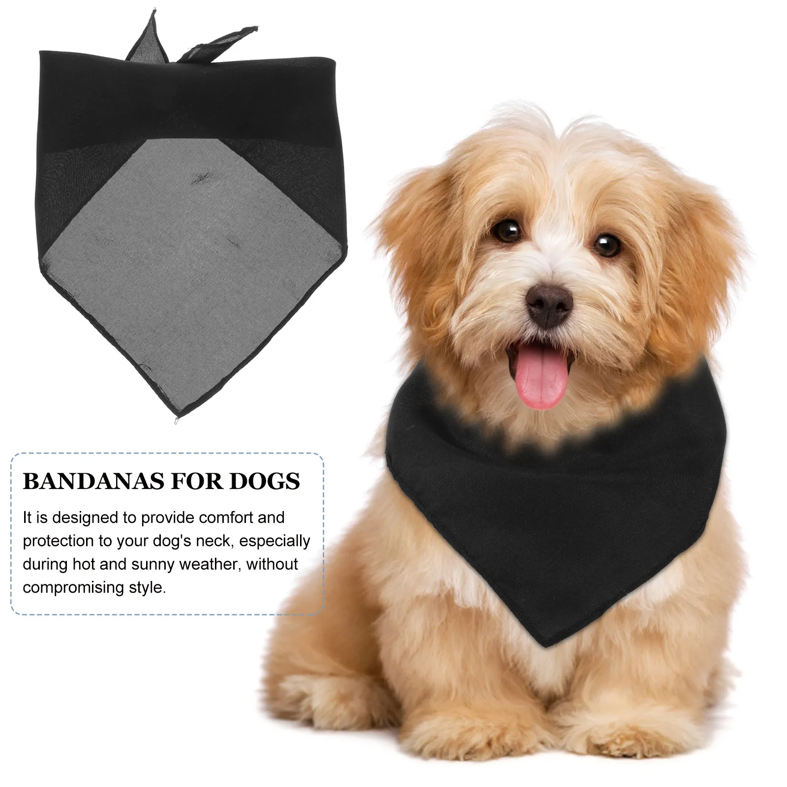 4Pcs Solid Color Dog Bandana Set Triangle Scarf for Big Dogs Outdoor Summer Neck Protection Fashion Cuteness Accessory Bulk