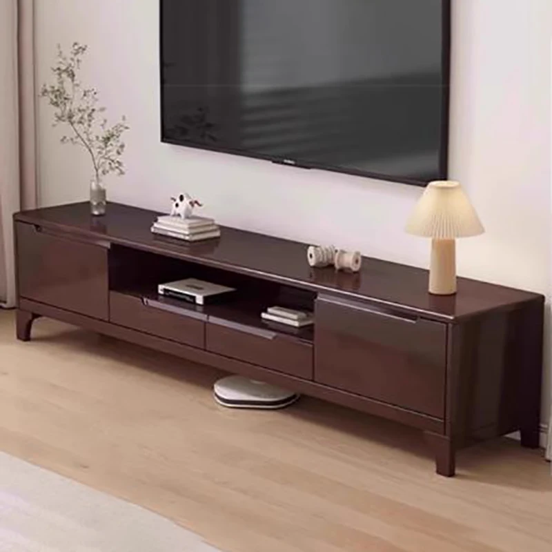 

Минималистичная подставка для телевизора середины века, элегантная классическая современная простая подставка для телевизора с ящиками для хранения телевизора Meubel, дизайнерская мебель