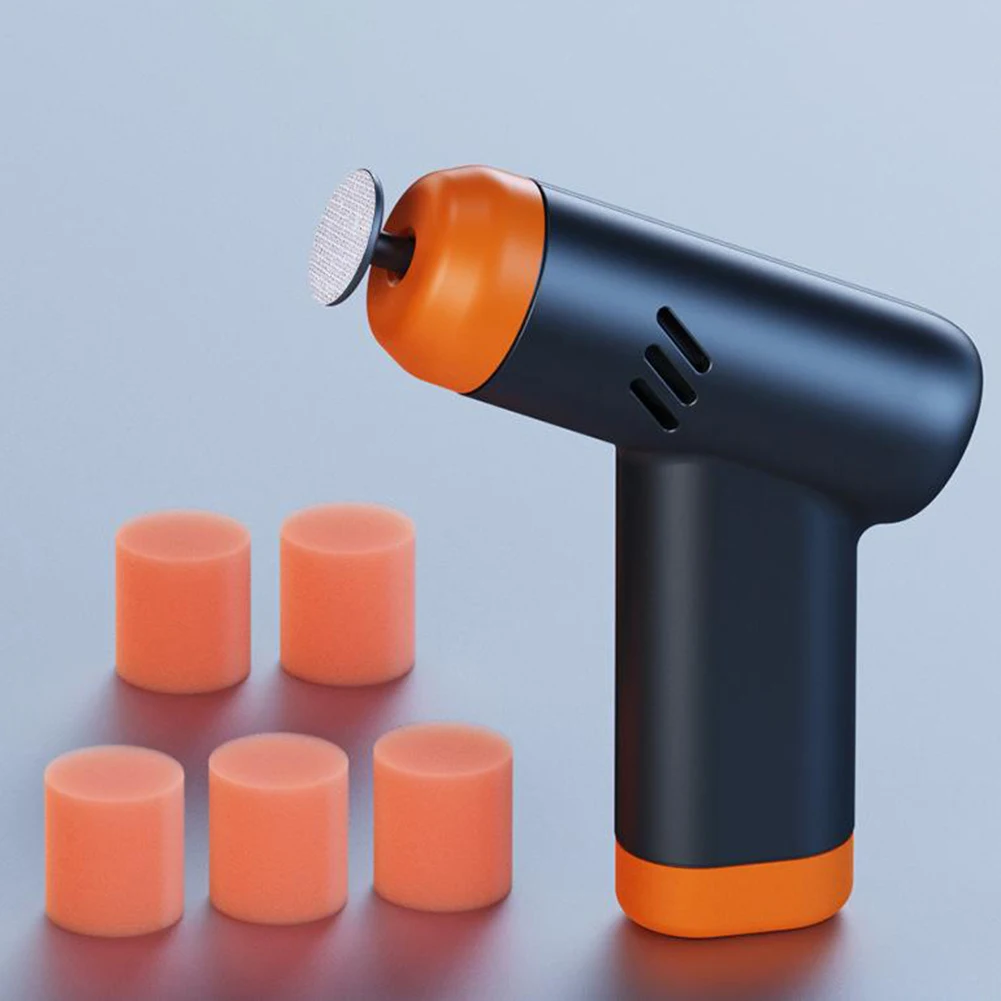 12V 2-5A Car Cordless Electric Polisher Handheld Polishing Machine With Sponge Head Wax Tool For Car Body Cleanig Waxing Repair