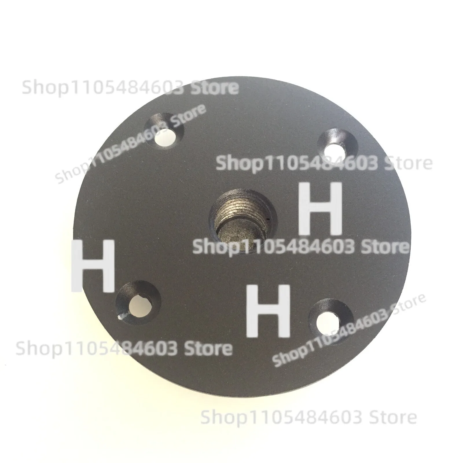 2 Pieces Sub-Woofer Mounting Plates with M20 threaded for Screw-On Sub Poles