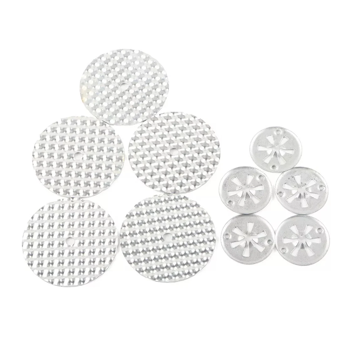 N90335004 25 Sets Heat Protection Plate Shield Washer Attachment Repair Kit fit for Universal Silver