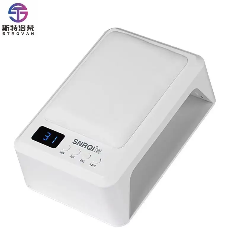 

STLF LZS Large 72W UV Nail Dryer 60pcs LED Lamp Beads Double Hand 60pcs LED Lamp Beads Hand Pillow for Nail Polish 60pcs LED Uv