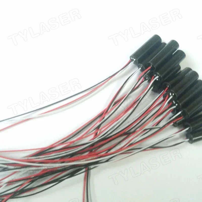 External TTL 8mm 635nm Red Dot 1mW 5mW 10mW Laser Module Industrial Grade APC Driver for Laser Pointer Woodworking Machinery