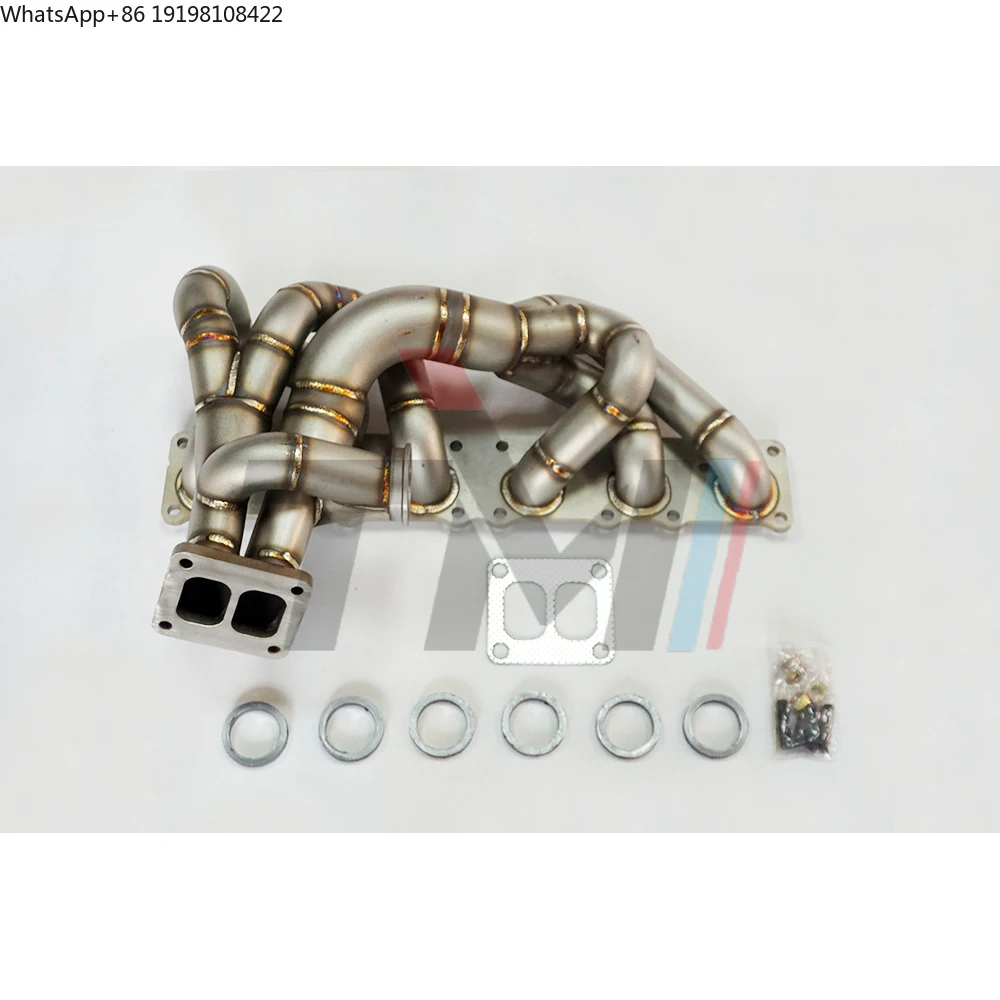 

Выпускной коллектор TM PERFORMANCE SS304 для BMW N54 335i 135i 535i, одинарный турбо, T4, разветвленный, с двойным V44 вейстгейтом