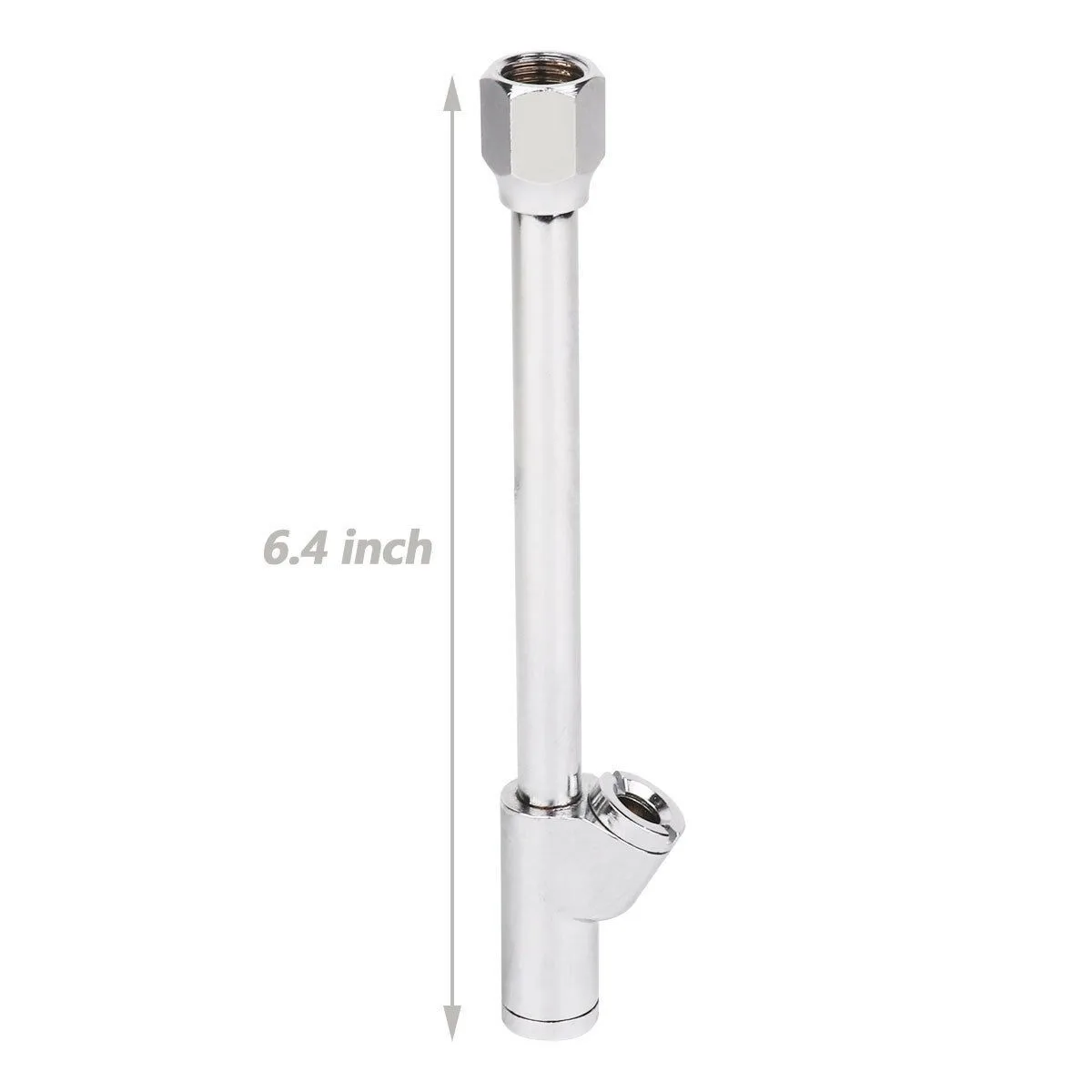 

Car Pumping Tool Tire Multi-Purpose Air Pump Silver Replacement Accessory Hose Nozzle Gauge Inflator Inflatable