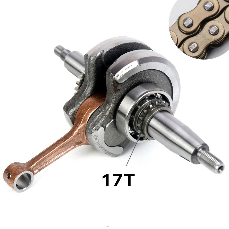 Motorcyle Motor Crankshaft For Yamaha YBR 125 YBR125K YBR125ED JYM125 Crankshaft