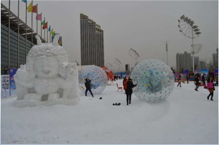 Picture 5: PVC Game Inflatable Human Hamster Zorb Ball for Adults