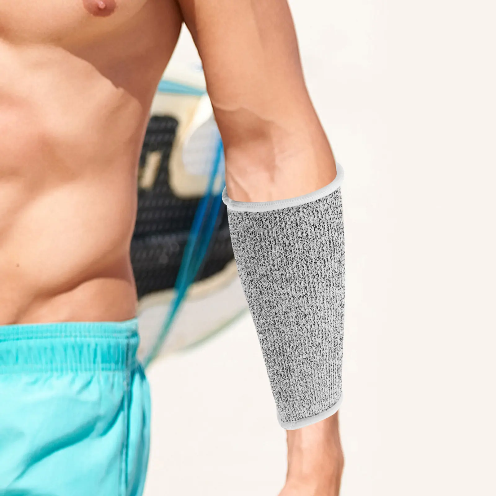 

2 пары защитных рукавов от порезов, уровень защиты 5, антипорезные рукава для предплечий, защита от порезов, для садоводства, защита рук для мужчин