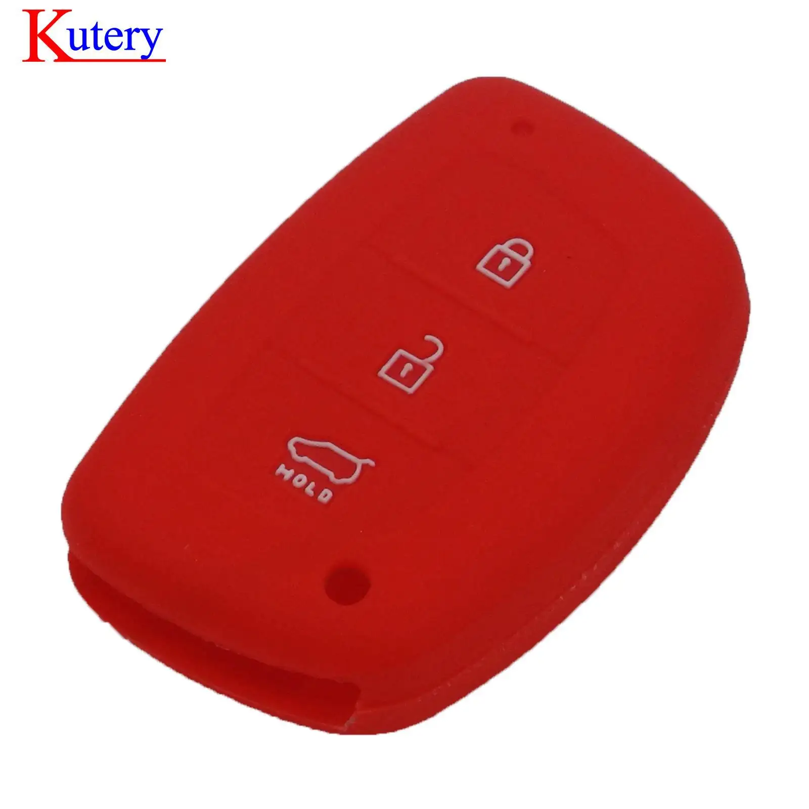 jingyuqin 3 BTN Silicone Remote Car Key Case Cover For Hyundai Tucson Ix35 Solaris I25 I30 Mistra Accent Replacement Protection