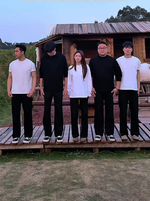 

Мужские повседневные брюки Qui Dry с расклешенными штанинами, прямого кроя, молодежные, стильные, модные, городские, брендовые, весенний сезон, базовые цвета