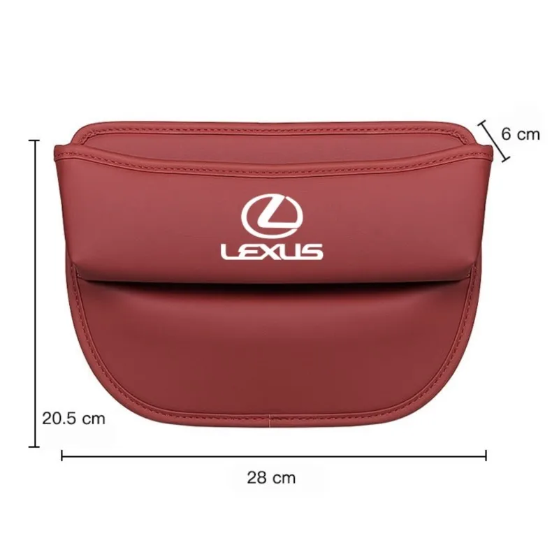 اكسسوارات السيارات مقعد الفجوة المنظم صندوق مانعة للتسرب حقيبة التخزين لكزس F SPORT CT ES GS NX IS250 CT200h IS300h ES300h ERX400h #5