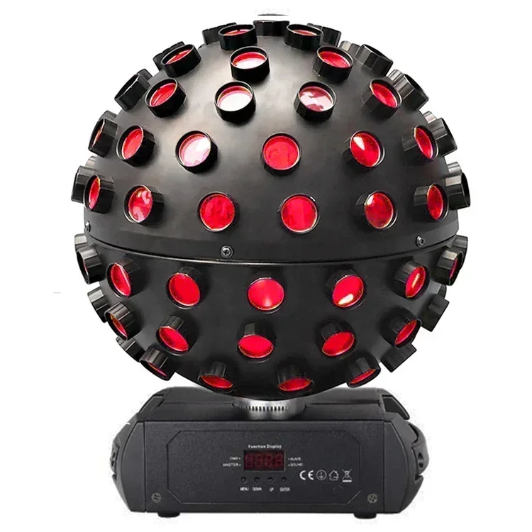 2025Hot Sale 5pcs 18w RGBWA UV 6in1 Moonflower Star Effect Big Magic Ball Led Light