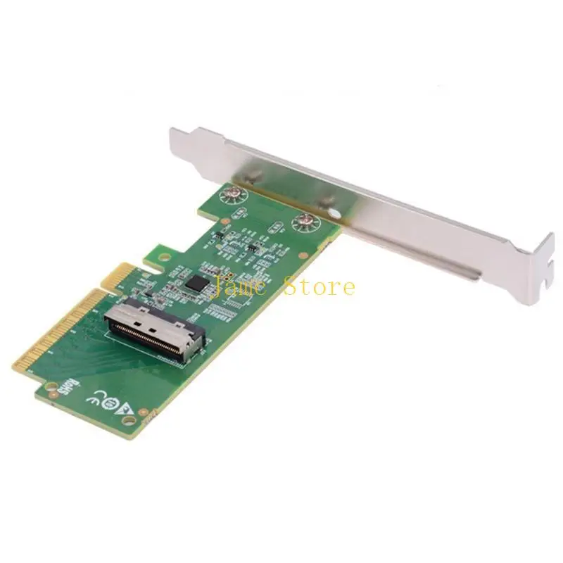 

LX0B Innovative PCIE 5.0 to MICO 8I Interfaces Card for Superior Device Integration Mainboard Graphics Card Adapter Card