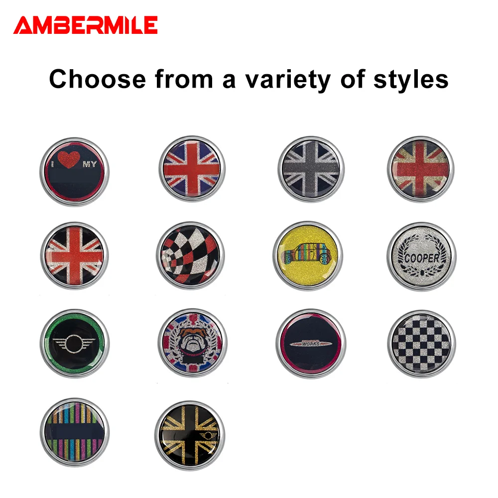 1PCS Car Interior Sticker Fastener Cable Key Alloy Hook Up Holder Storage Clip For Mini Cooper F55 F56 F60 R56 R60 Accessories