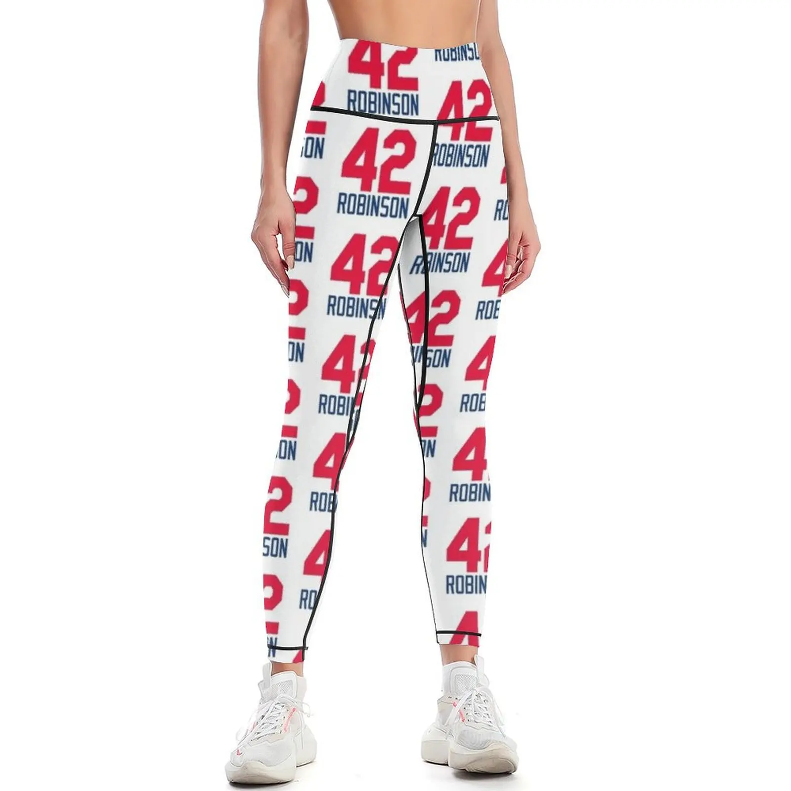 

jackie robinson 42 Leggings legging pants raises butt Women's pants joggers for Womens Leggings