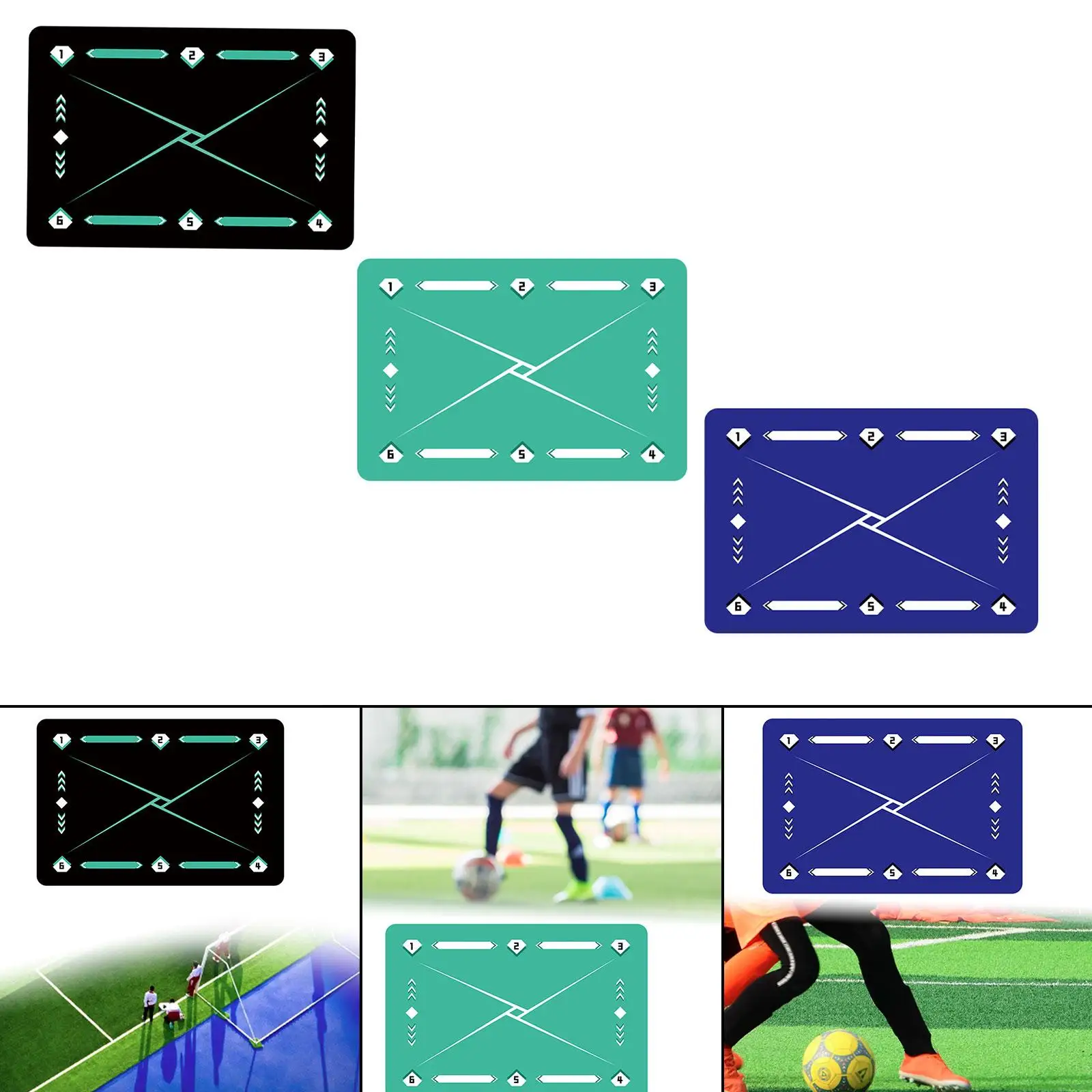 

Soccer Step Training Mat, Ball Control Training Blanket, Pad,