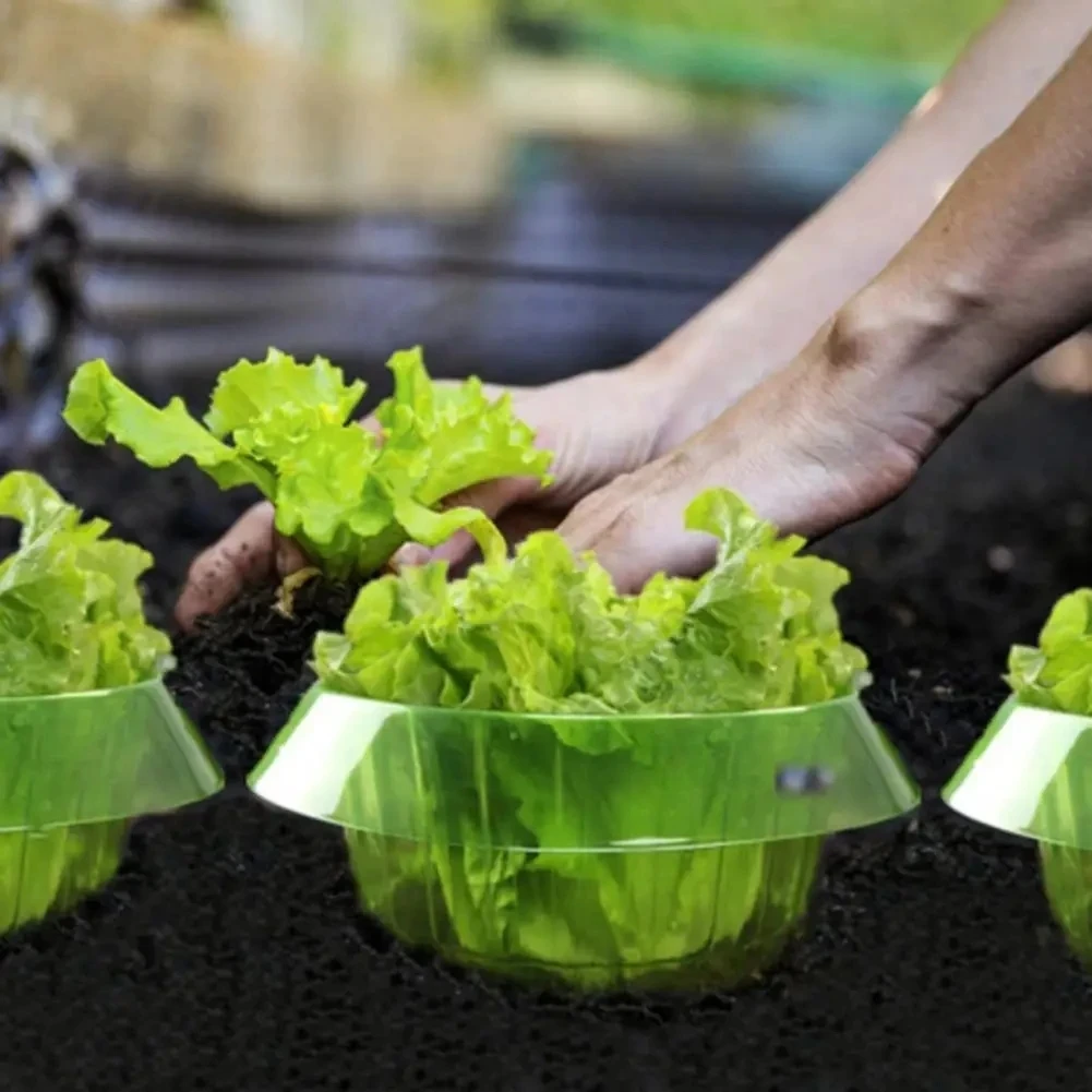 Plants Slug Protection Rings Vegetables Cover Plant Snail Collar Guard Green Planter Flower Pot Pest Control Trapper Garden Tool