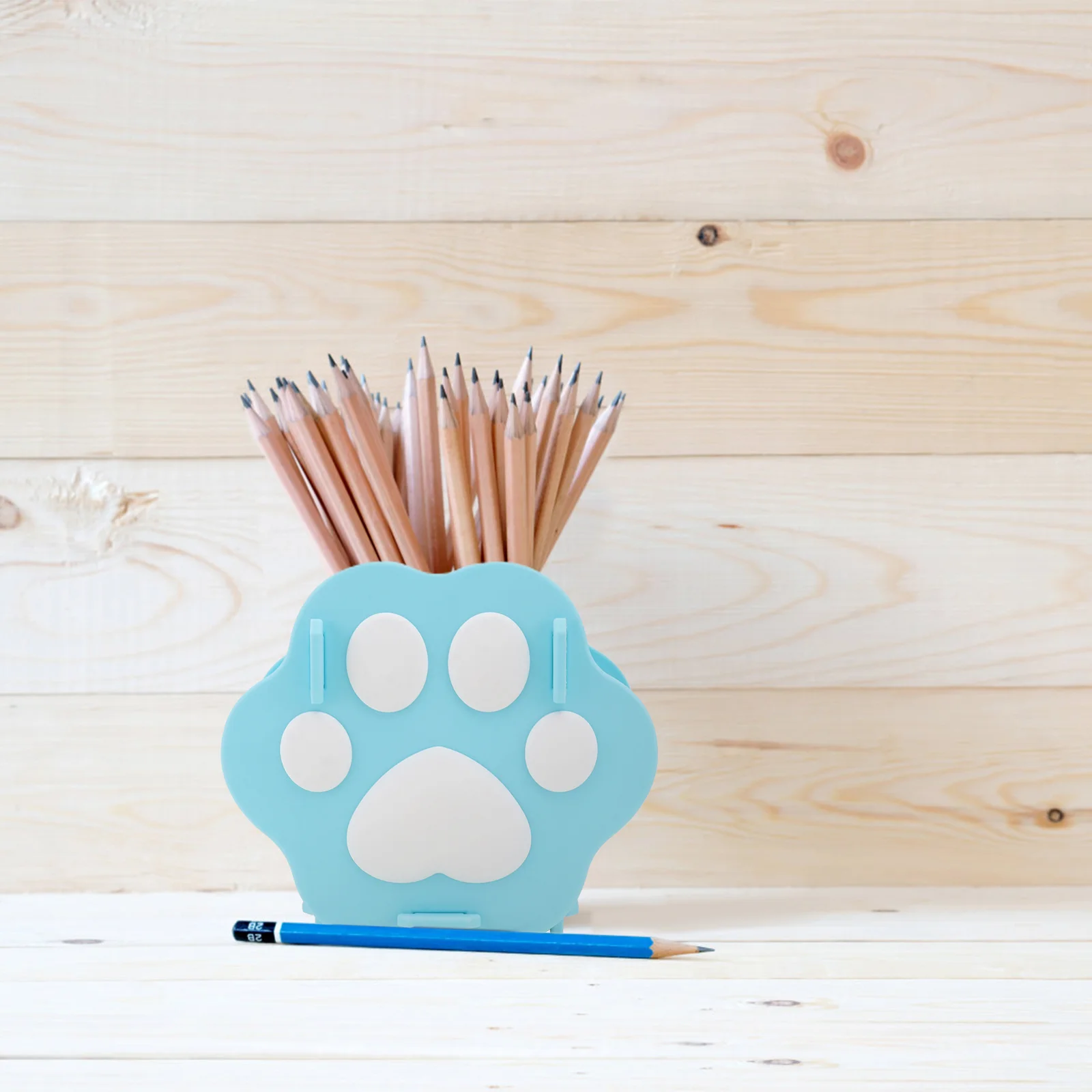 

Cat Claw Pen Holder Paw Stationery Container for Desk Cartoon Cute Design Organizer Storage