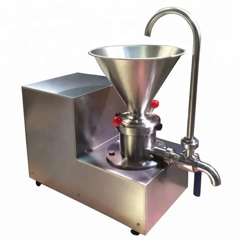 JMS60 Molino Coloidal Sesame Processing Grinding Machine Tahini Grinder Small Shea Milk Peanut Butter Make Machine