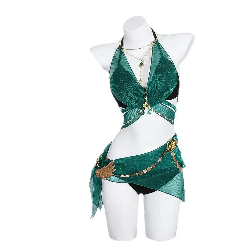 

Jiannan Cosplay Naraka: Costume Bladepoint maillot de bain Anime pour femmes Sexy Bikini jeu de rôle été piscine maillot
