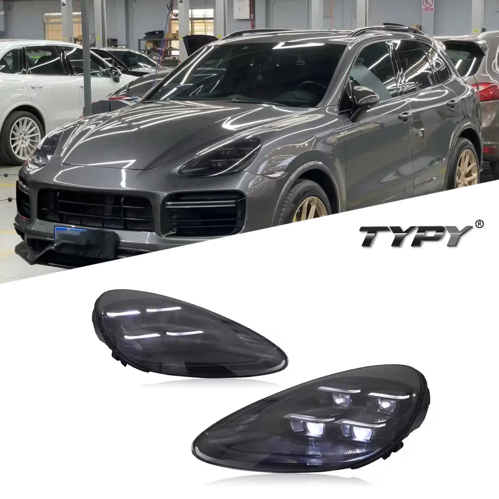 

TYPY Car Headlamp Accessories For Porsche Cayenne 958.1 2011-2014 Upgrade NEW 9Y0.2 2024 Dynamic Turn Car Headlamp Assembly