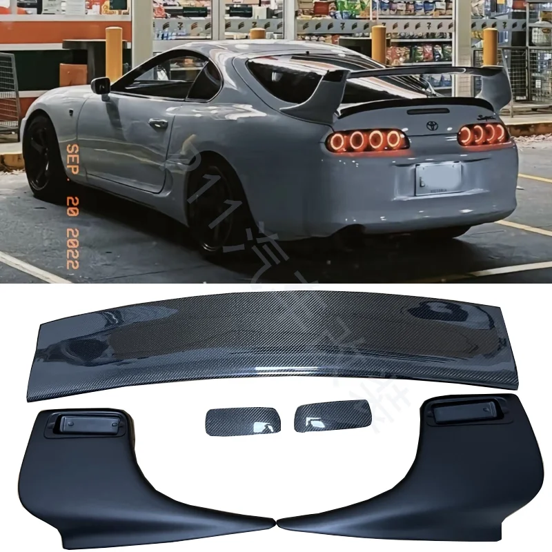 

For Toyota Supra 1993-2002 MK4 TRD Style Spoiler JZA80 High quality And High Matching Carbon Fiber Rear Wing