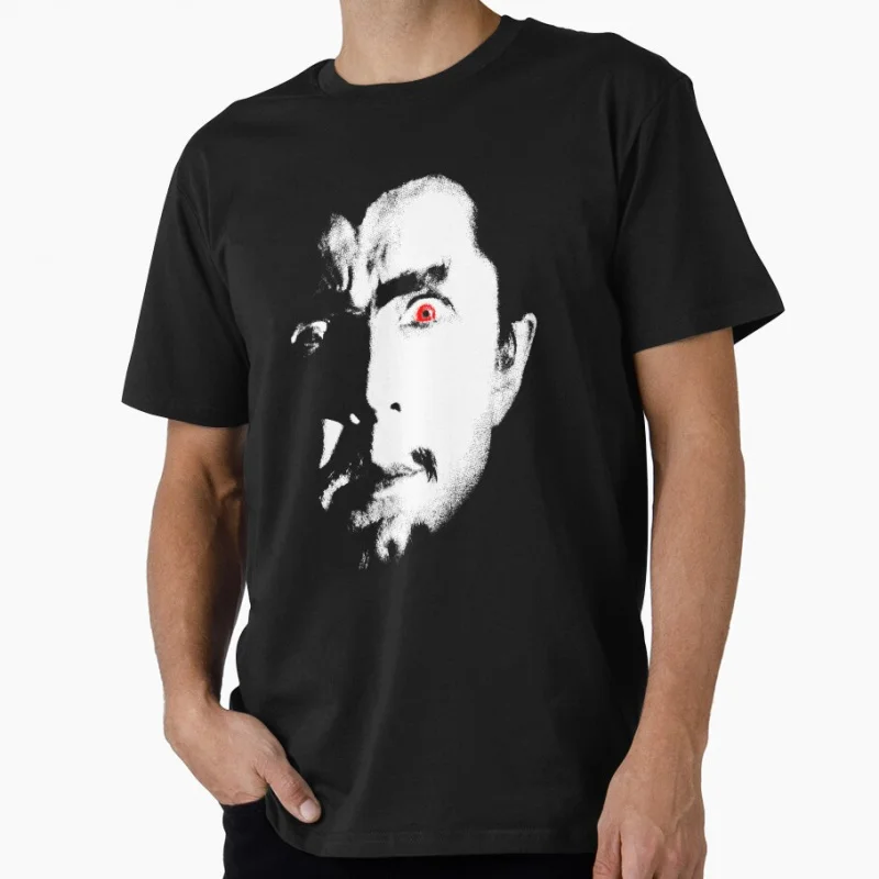 

Bela Lugosi master of horror Vampire Dracula Vintage Scary Halloween gift T shirt for man Large size Tops 100% cotton clothes