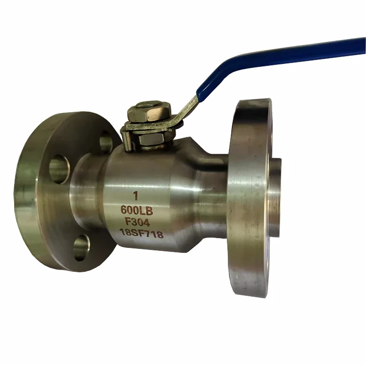 Flange stainless steel high pressure ball valve