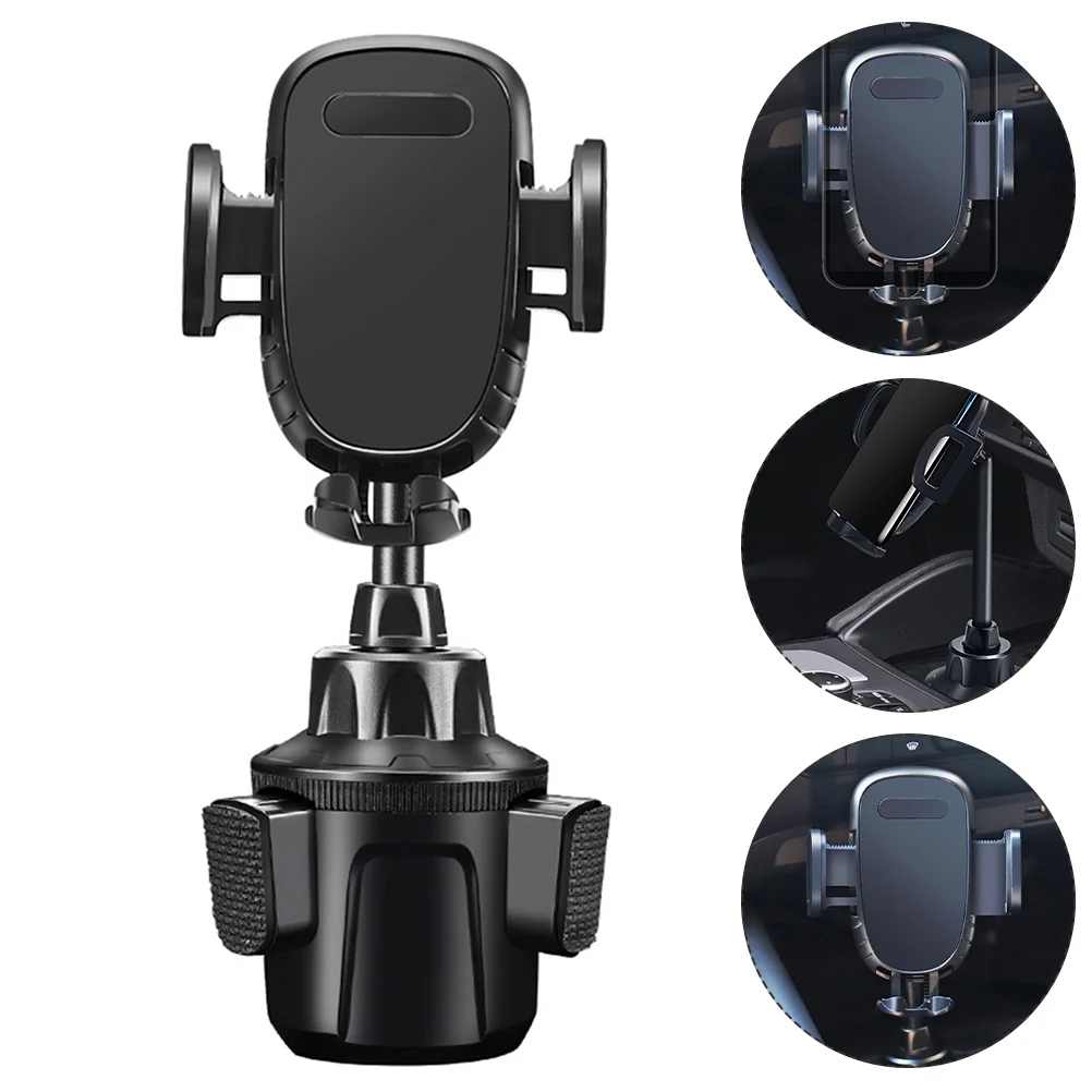 

Mobile Phone Holder Car Mount Rack Cell Bracket for Telescopic Cup Abs Stand Rotatable Cars