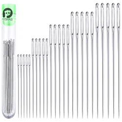 25Pcs Large Eye Stitching Needles Sewing Needles Handmade Tool Knitting Yarn Leather Needle Set Needles Steel Sewing