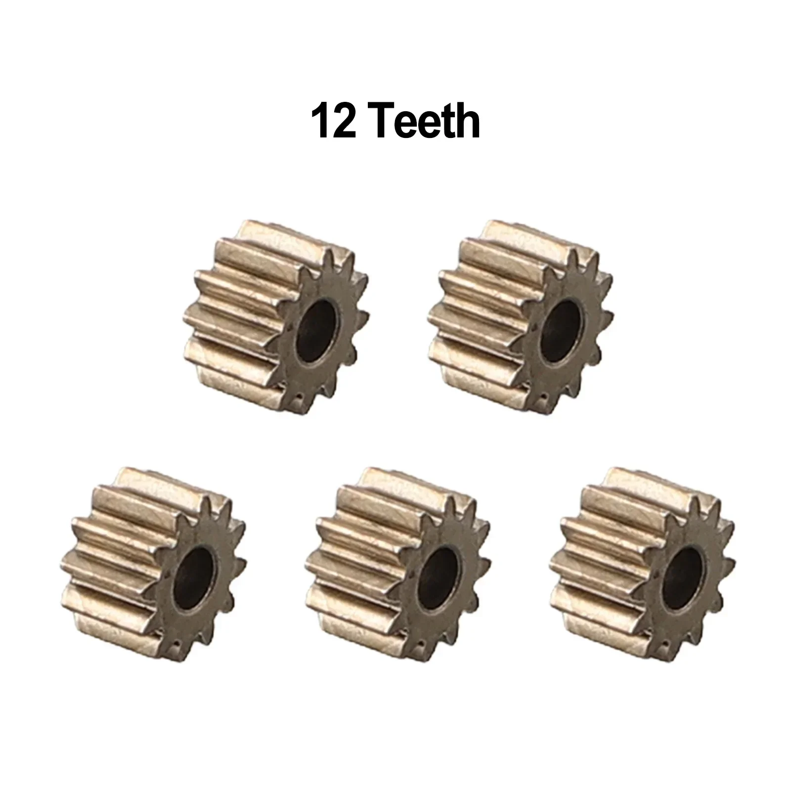 For Cordless Drill 550 Motor Gear Replacement Set 3 Type Optional 5pcs 9/12 Teeth Direct Metal Rebuild Brand New