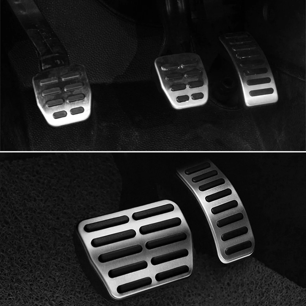 Car Pedal Pads For Volkswagen Polo Amarok Beetle Jetta MK4 Bora Golf 4 Vento /Skoda Octavia 1U Fabia 1 Rabia Rapid Roomster